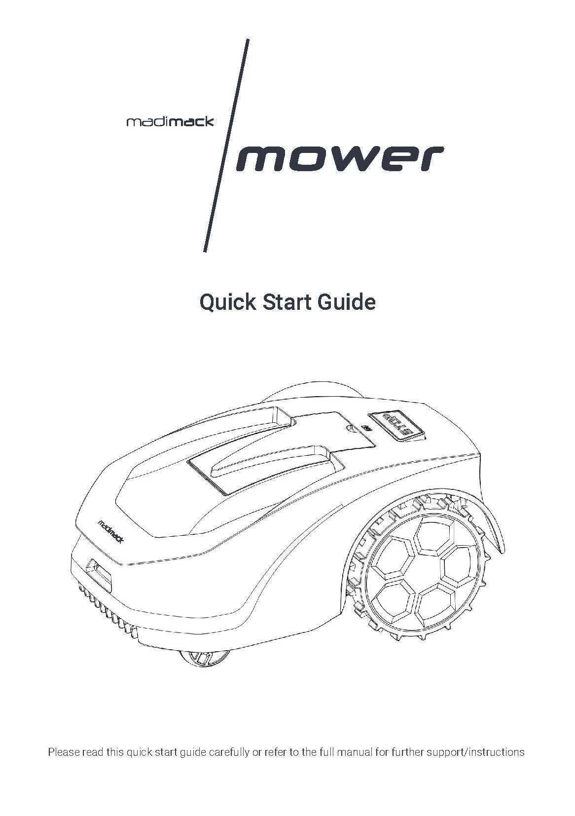 Madimack-Mower-Quick Guide-AU