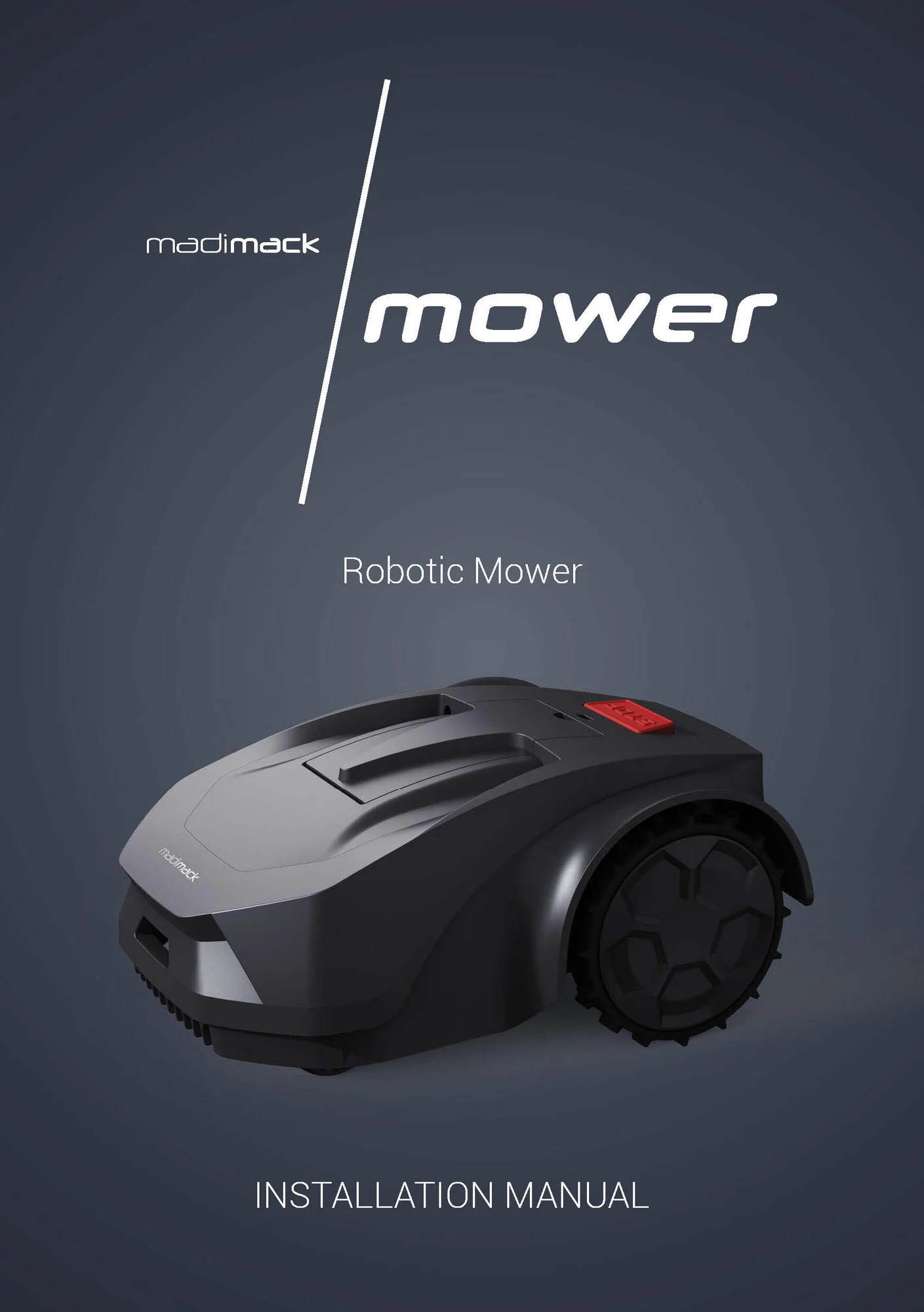 Madimack-Mower-User Manual-AU