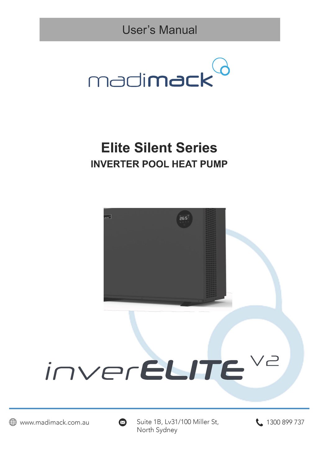 Madimack-inverELITE V2-Elite Silent-User Manual-AU