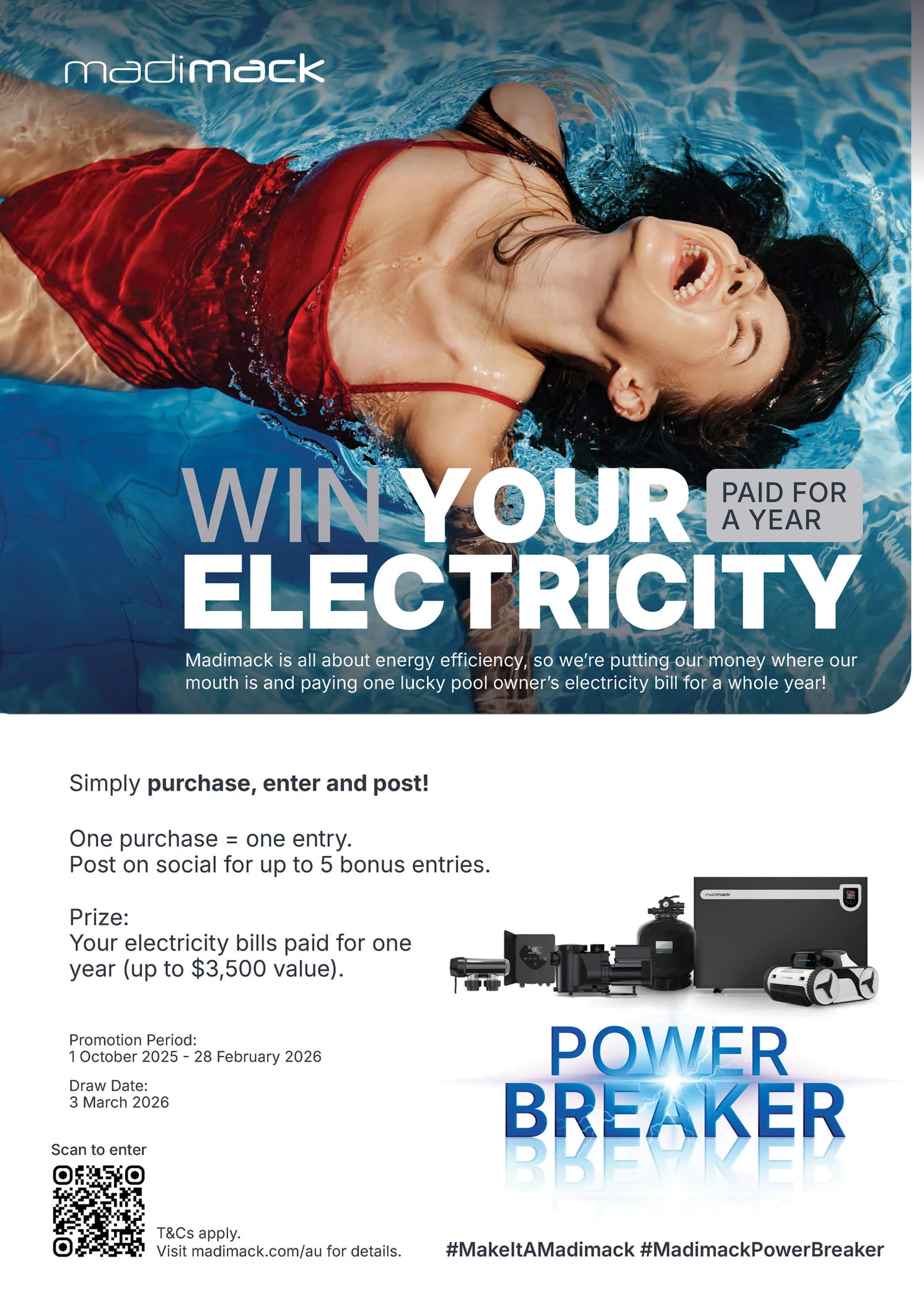 Madimack-Power Breaker-A4-Countertop Poster-2025-AU