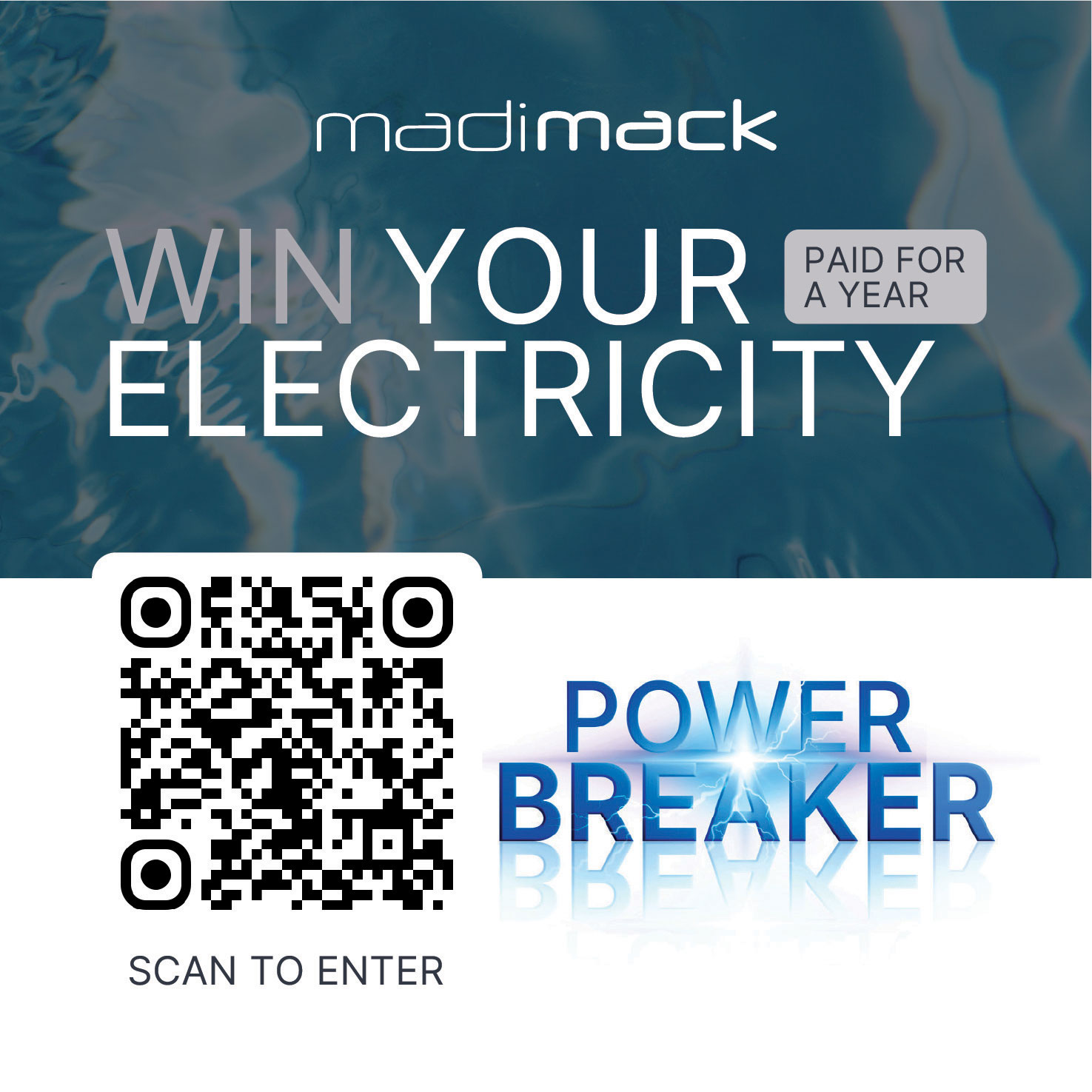Madimack-Power Breaker-Product Sticker-10cmx10cm-2025-AU