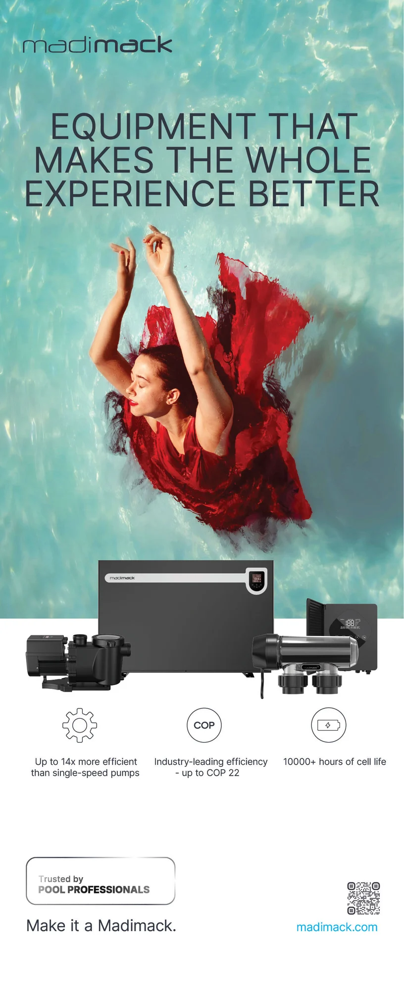 Madimack-Pull up banners-Heaters  inverFLOW Plus & inverCHLOR-AU