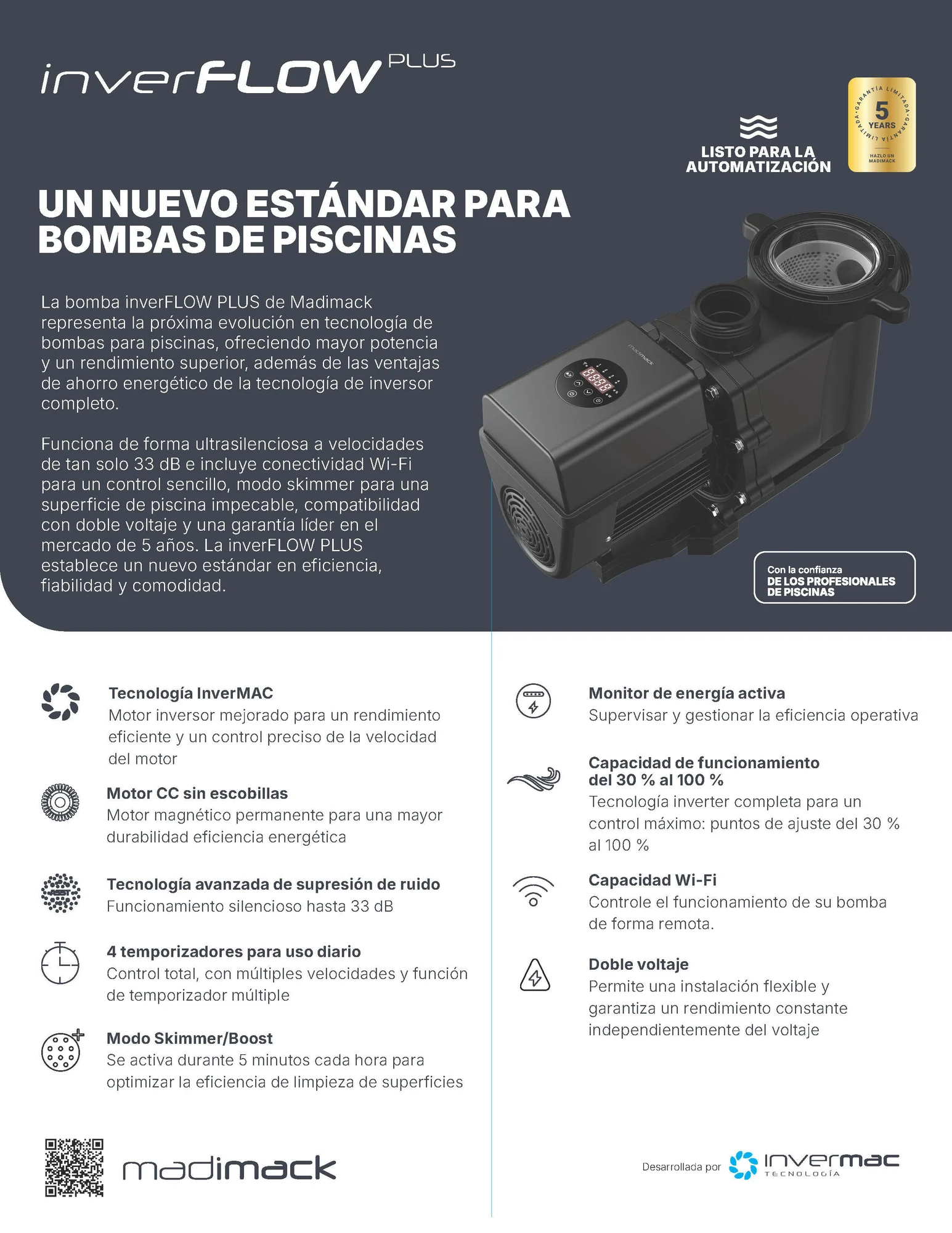 Madimack-InverFLOW Plus-Flyer-US-ES