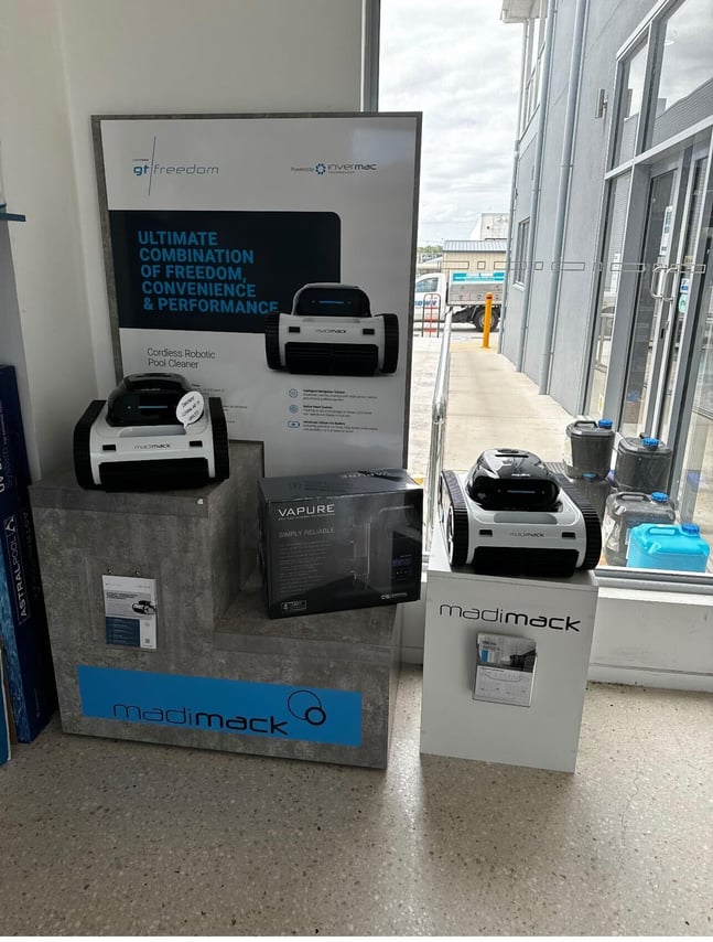 Crown Pools In Store Display