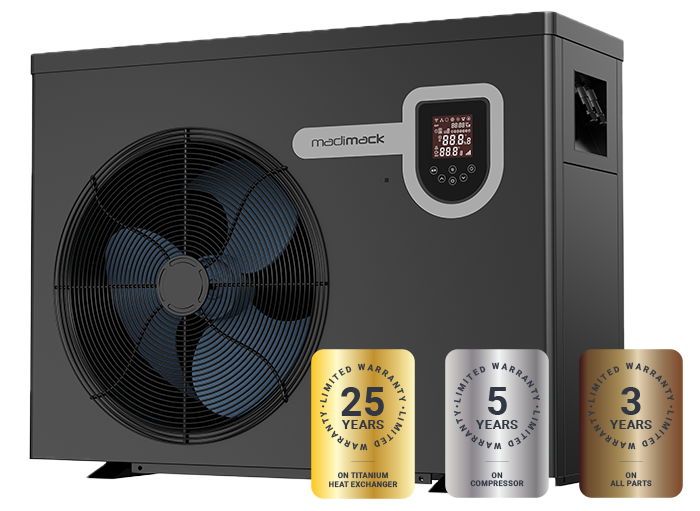 Invergo InverEco Inverter Swimming Pool Heat Pump | Madimack